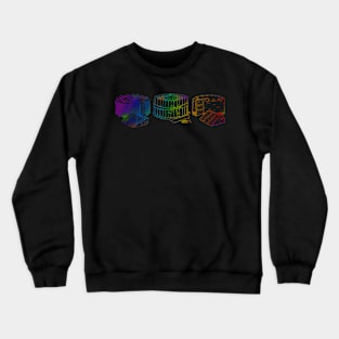 The Amazing Technicolor Dream Cake Crewneck Sweatshirt